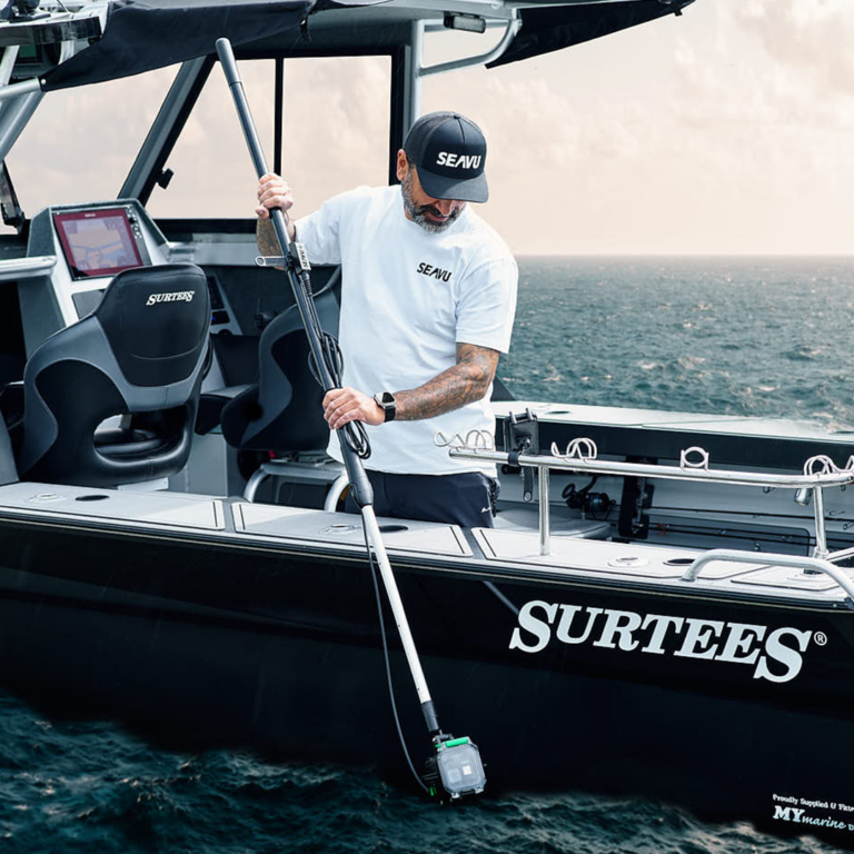 Seavu fishing camera pole system